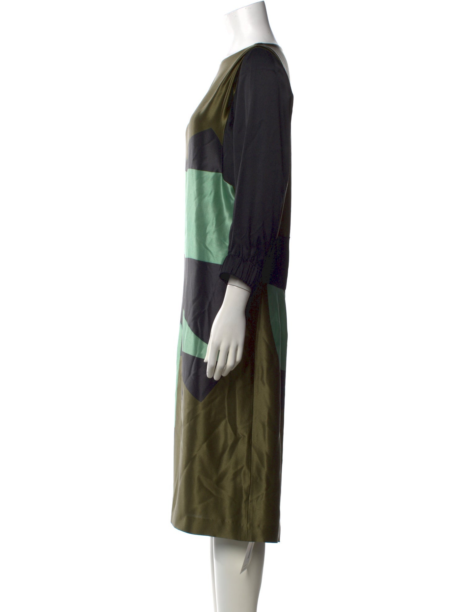 Dries Van Noten Silk Midi Length Dress