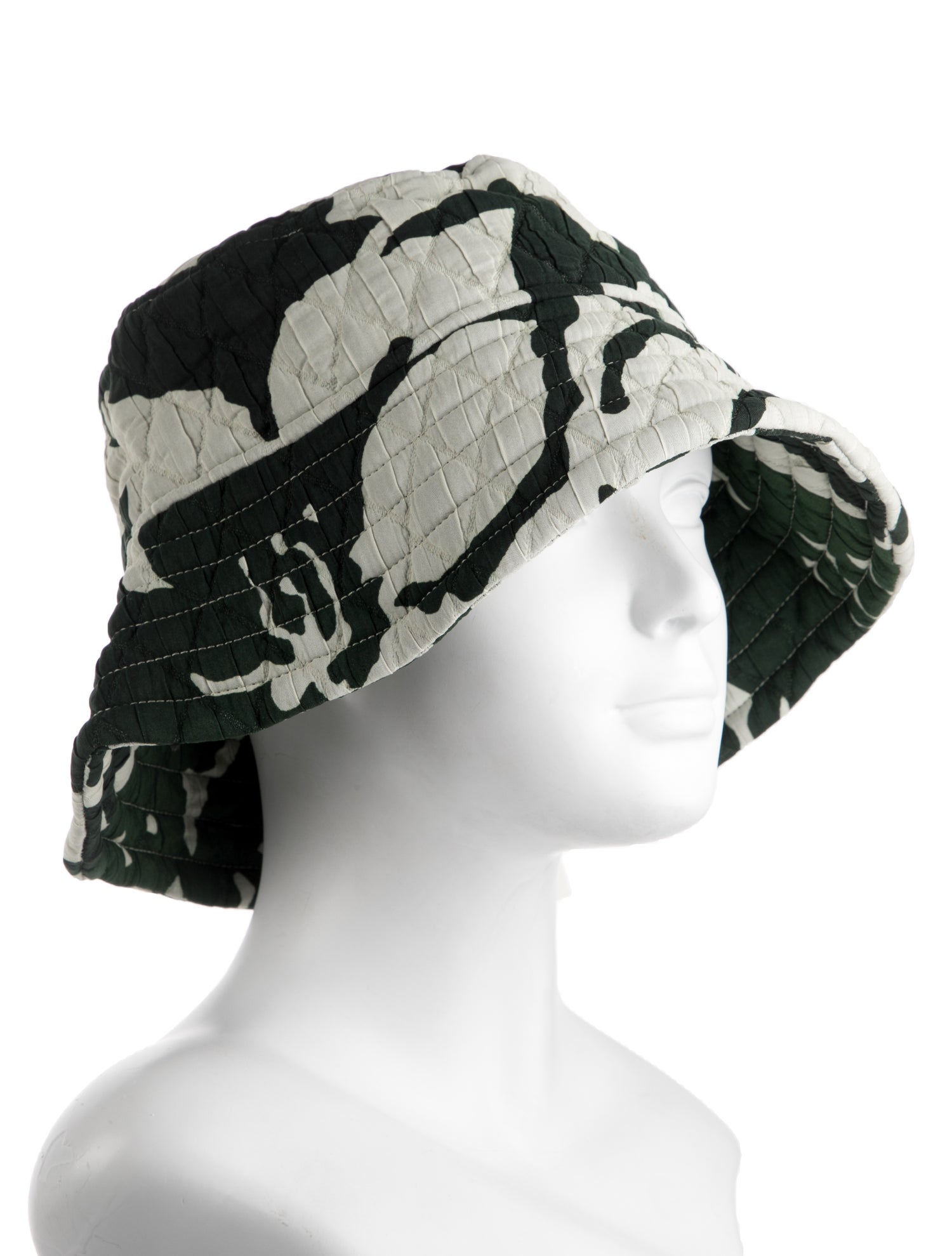 Dries Van Noten Pattern Print Bucket Hat w/Tags