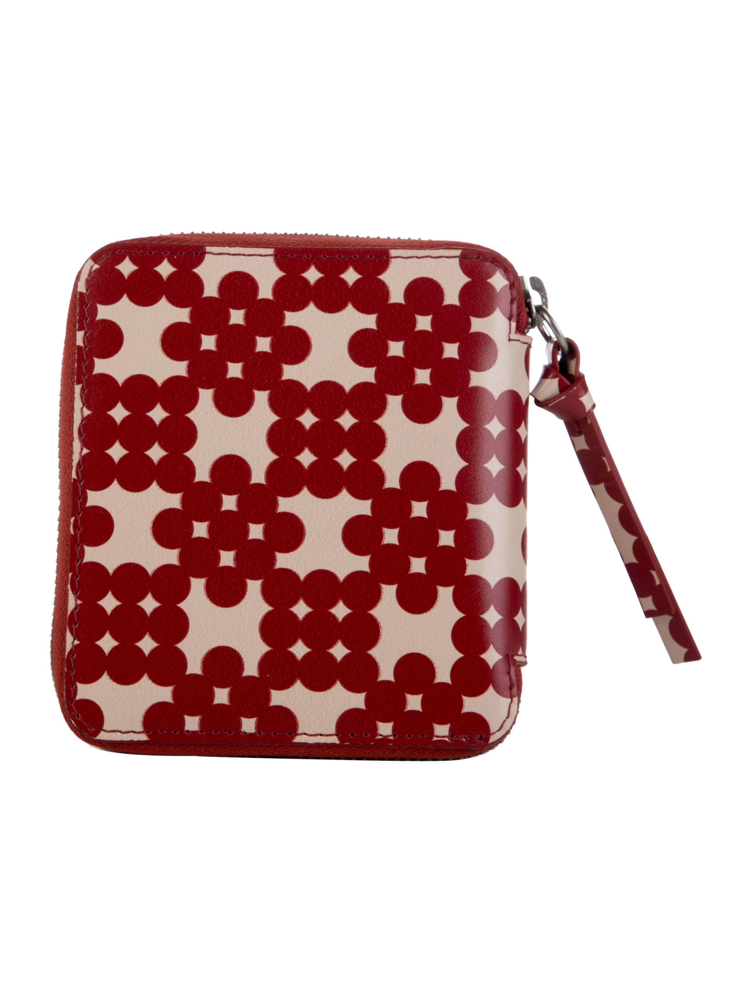 Dries Van Noten Leather Printed Wallet