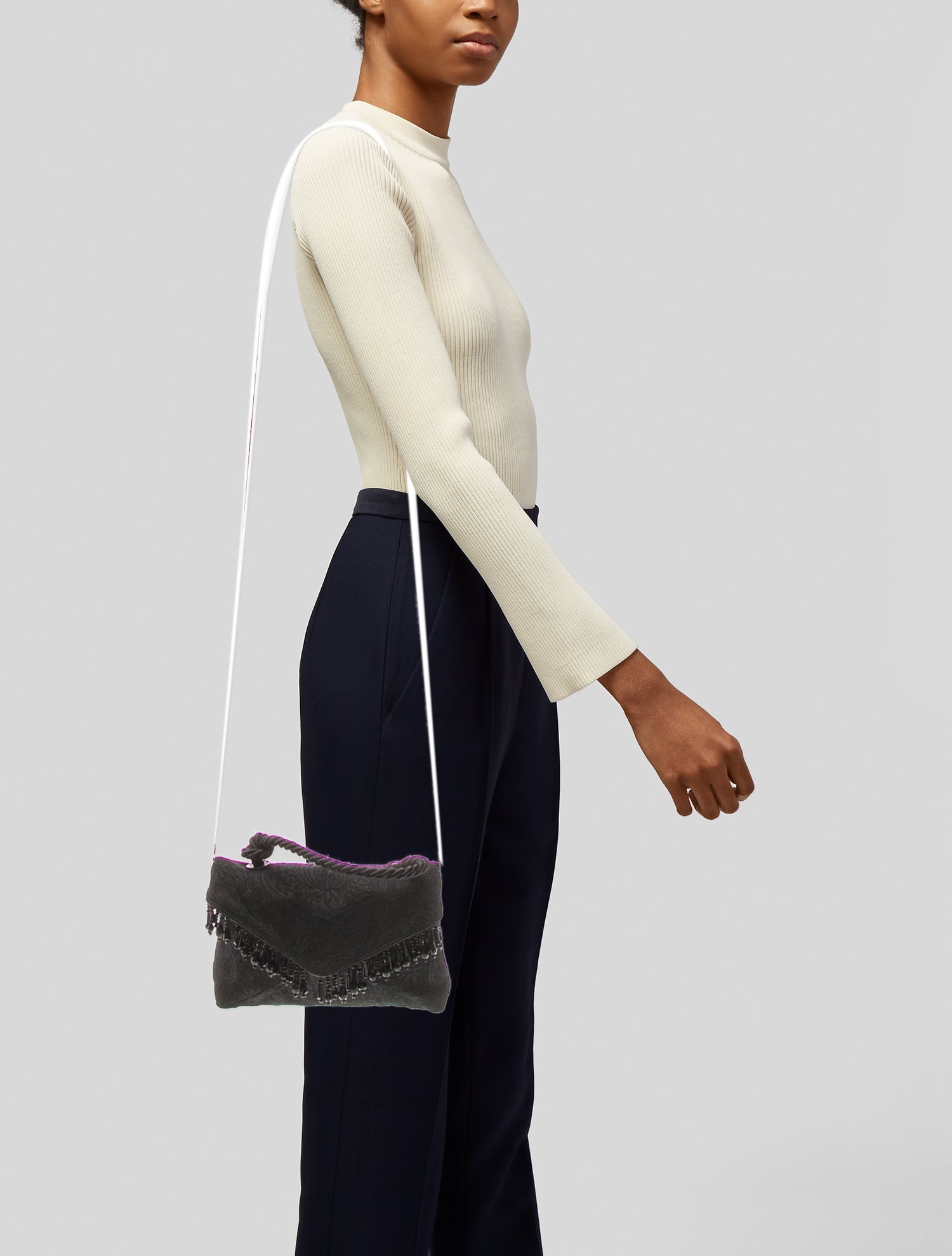 Fendi Borsa Radio Bag - Green Handle Bags, Handbags - FEN39843