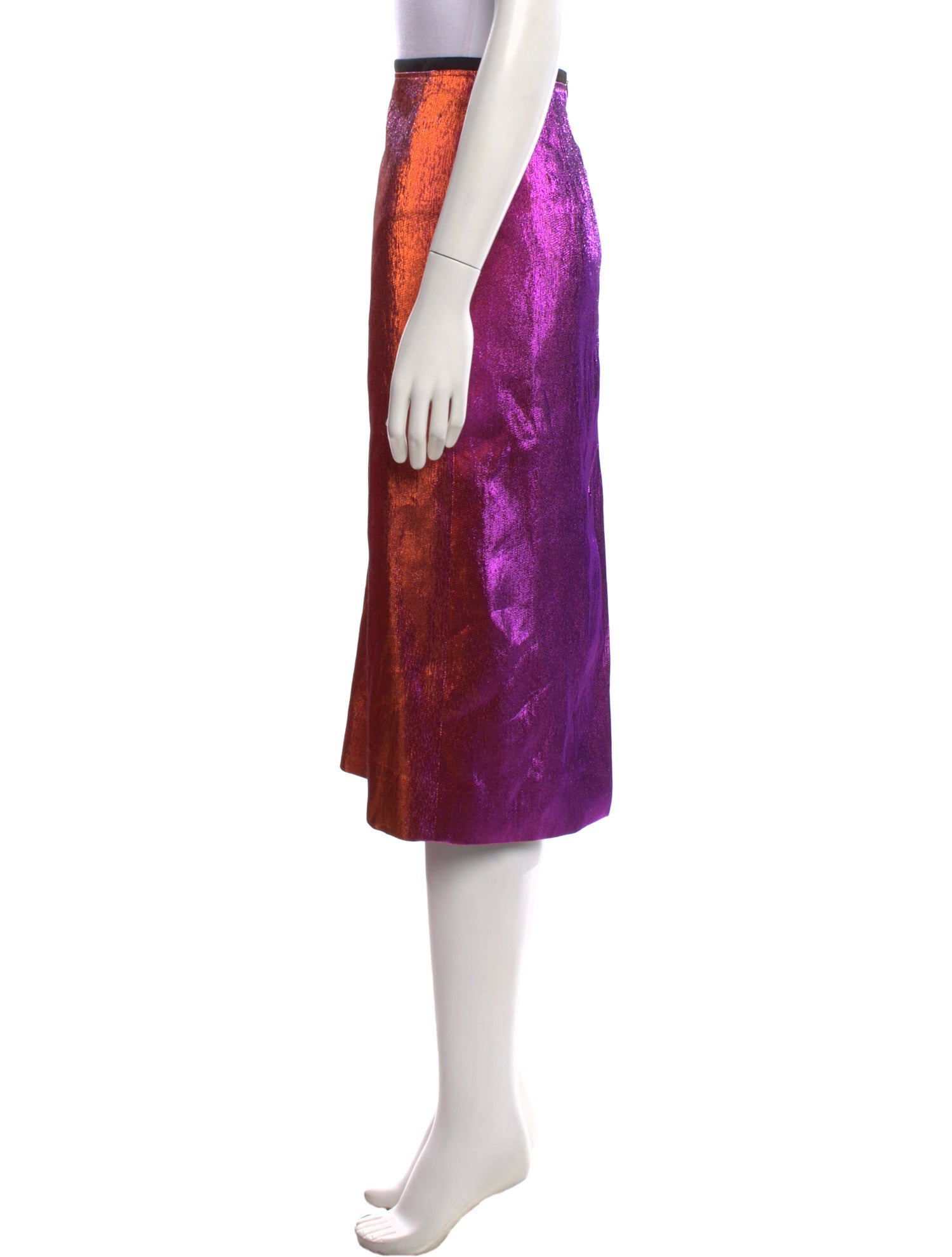 Dries Van Noten Patterned Midi Length Skirt