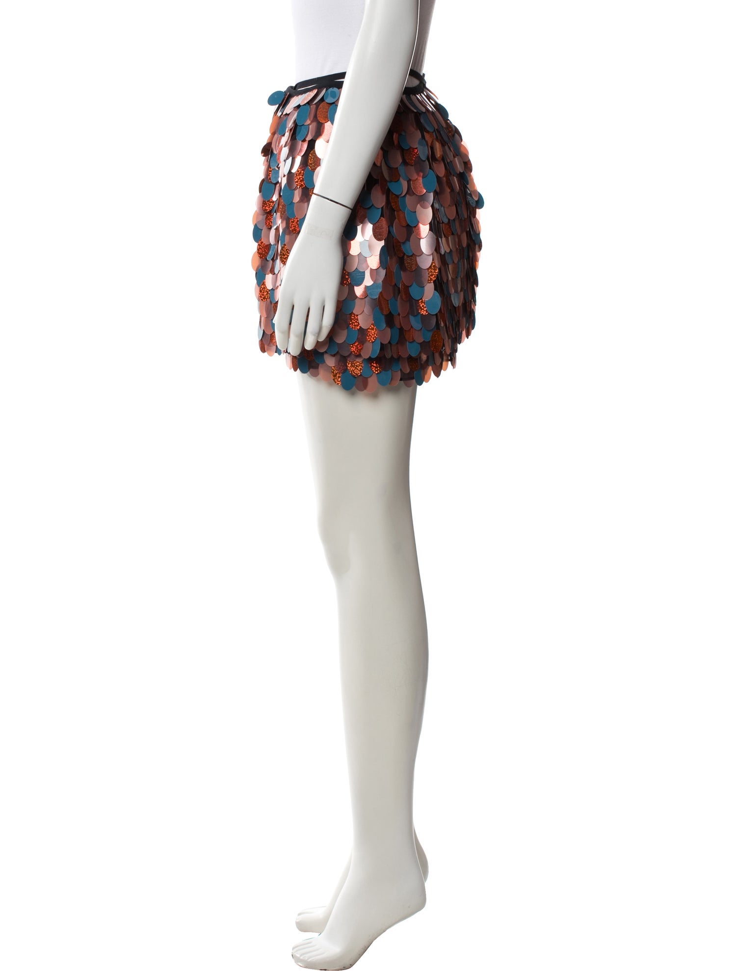 Dries Van Noten Patterned Mini Skirt w/ Tags