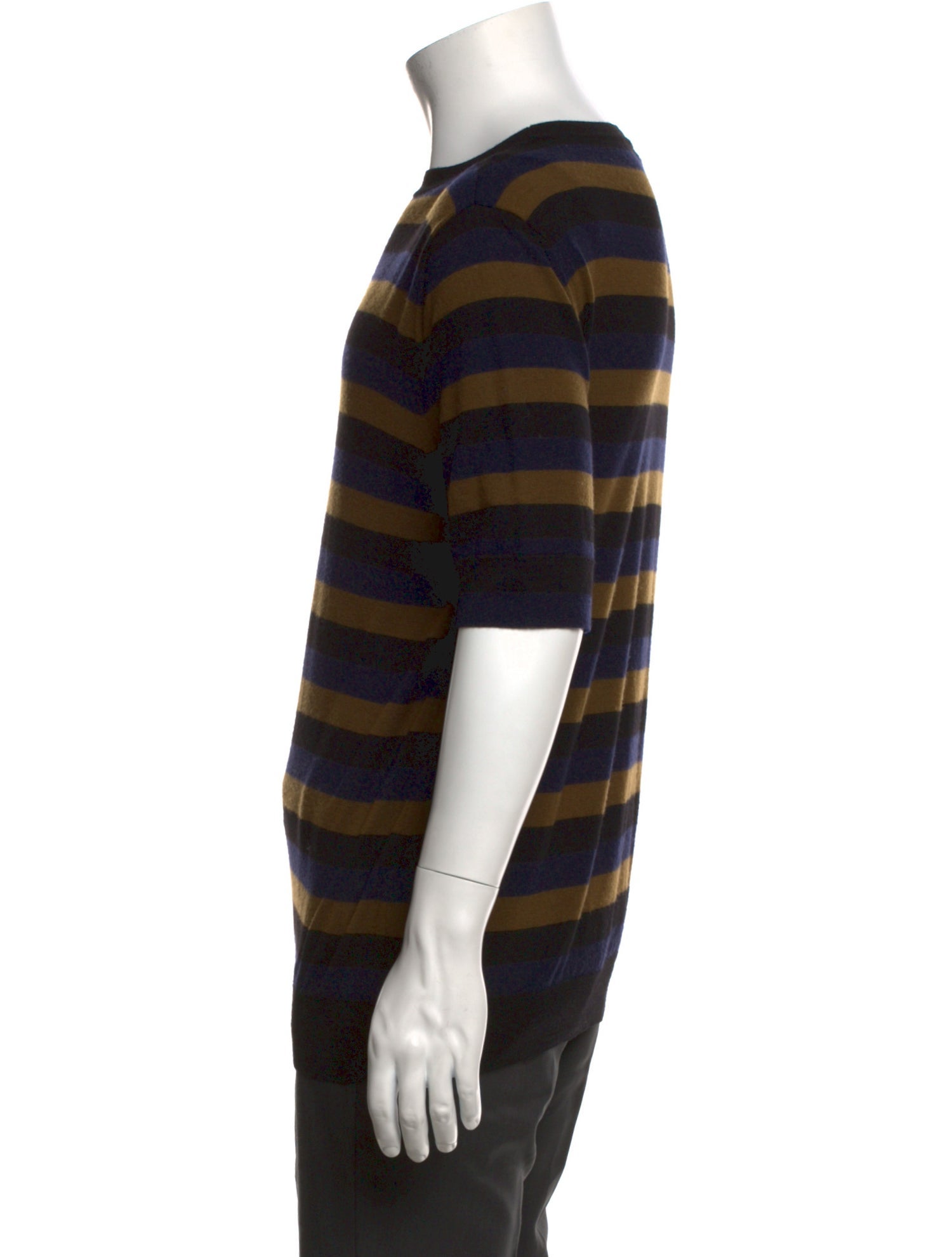 Dries Van Noten Merino Wool Striped Pullover