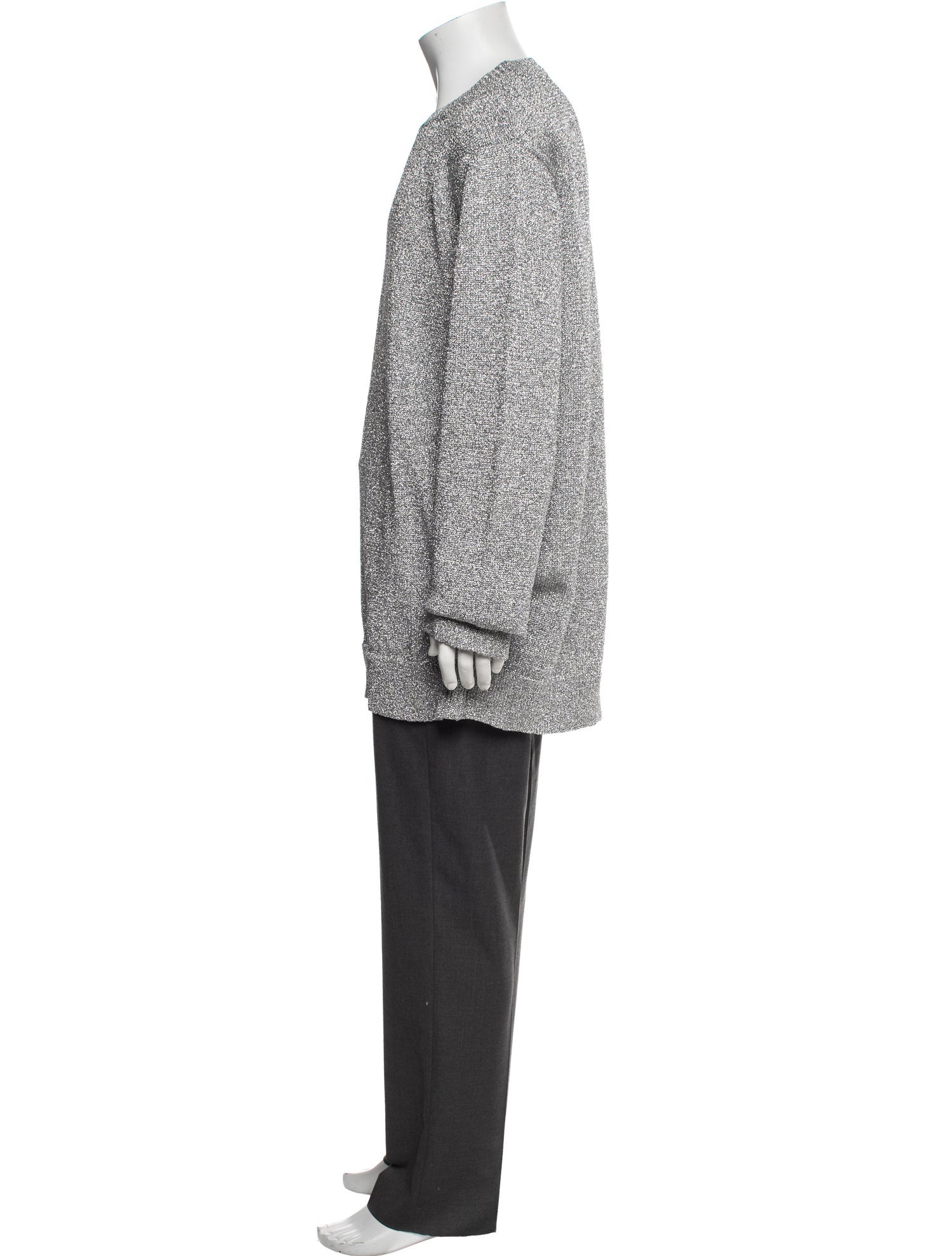 Dries Van Noten Crew Neck Long Sleeve Pullover