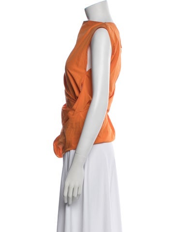 Dries Van Noten Cowl Neck Sleeveless Top — image 2 of 4