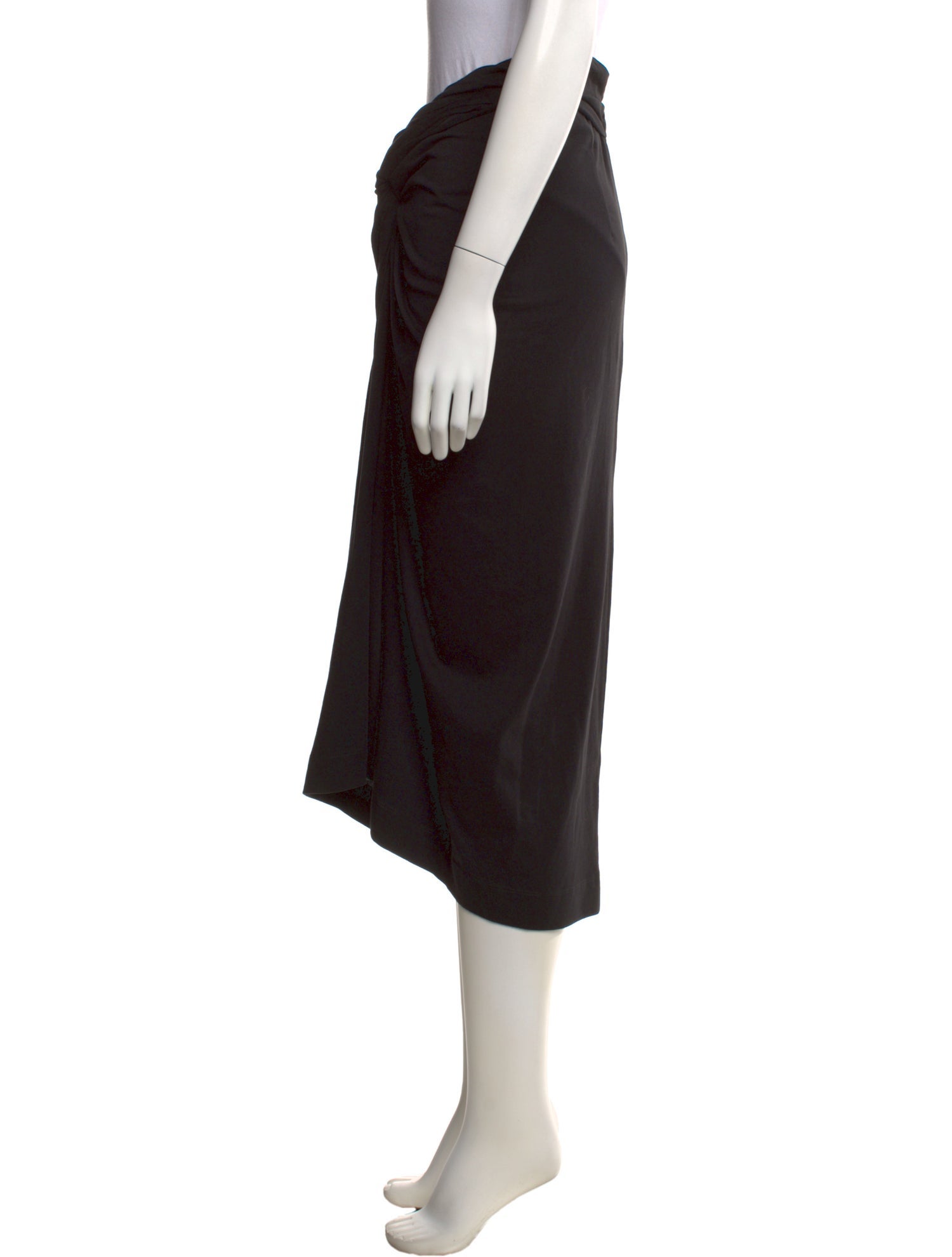Junya Watanabe Parachute Midi Skirt - Black Skirts, Clothing