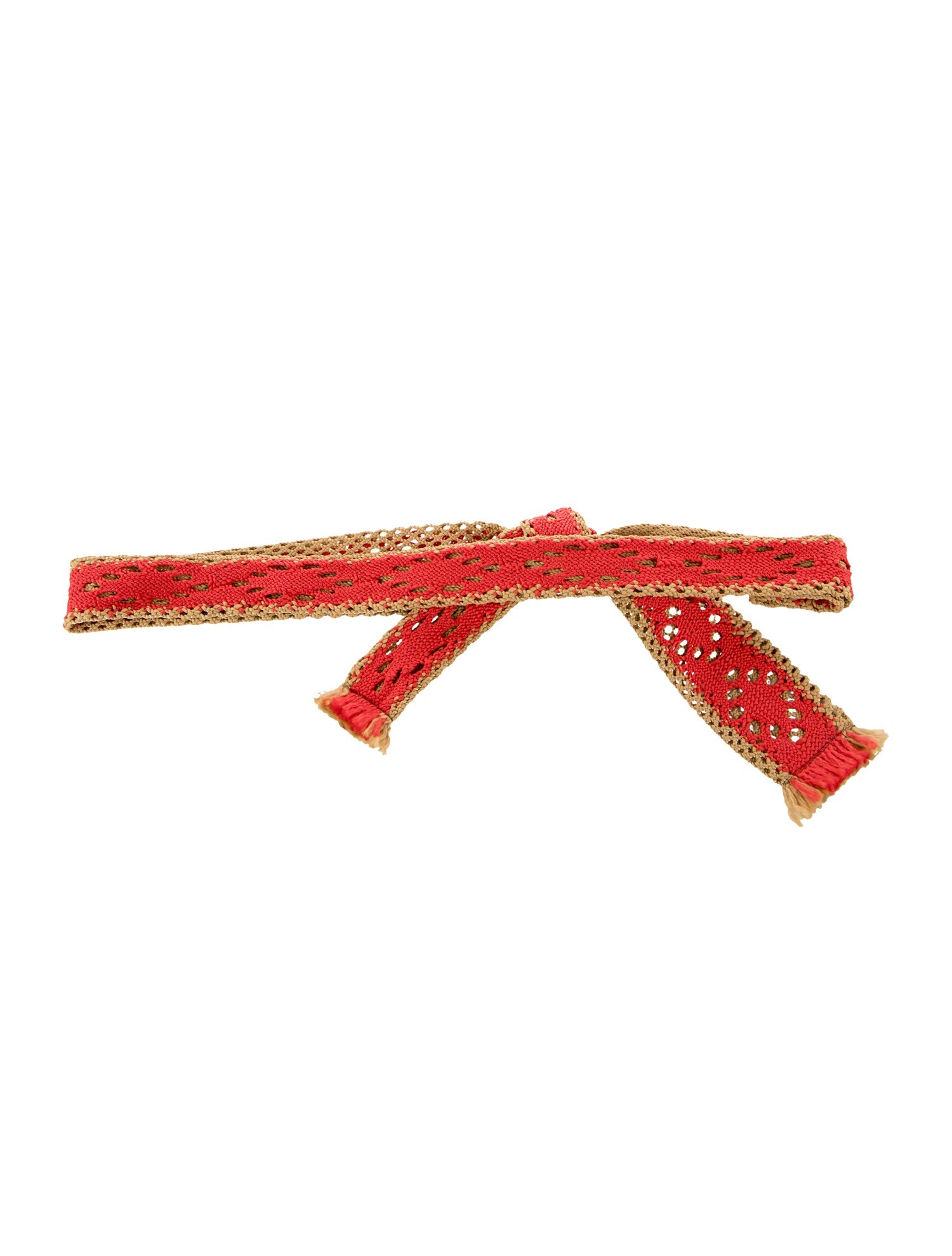 Dries Van Noten Crochet tie