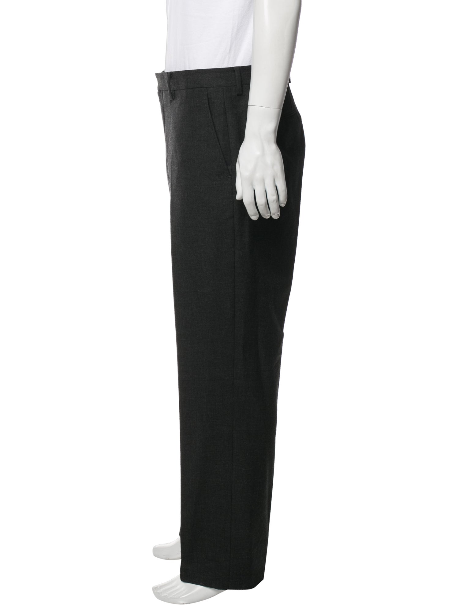 Dries Van Noten Wool Dress Pants