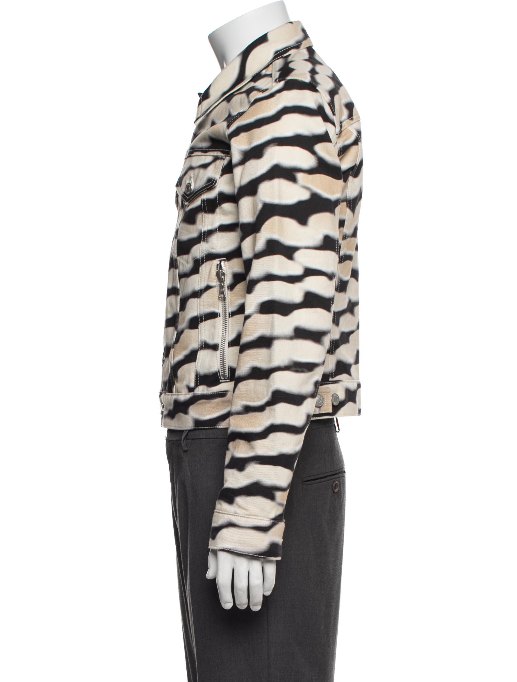 Dries Van Noten x Len Lye Patterned Jacket