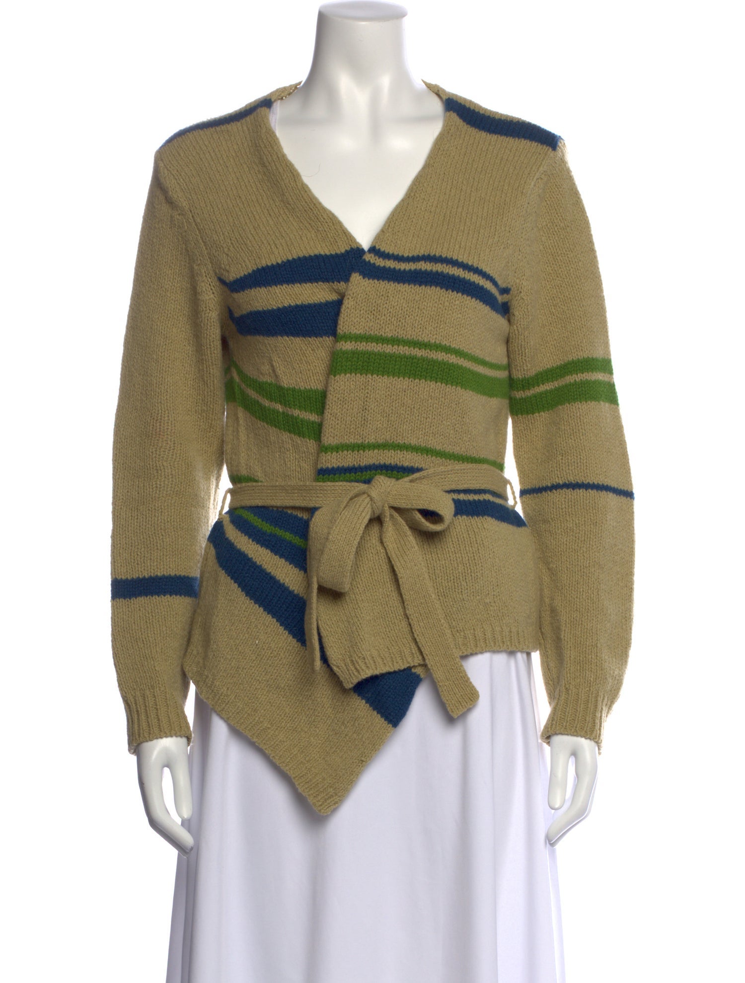 Dries Van Noten Wool Striped Sweater