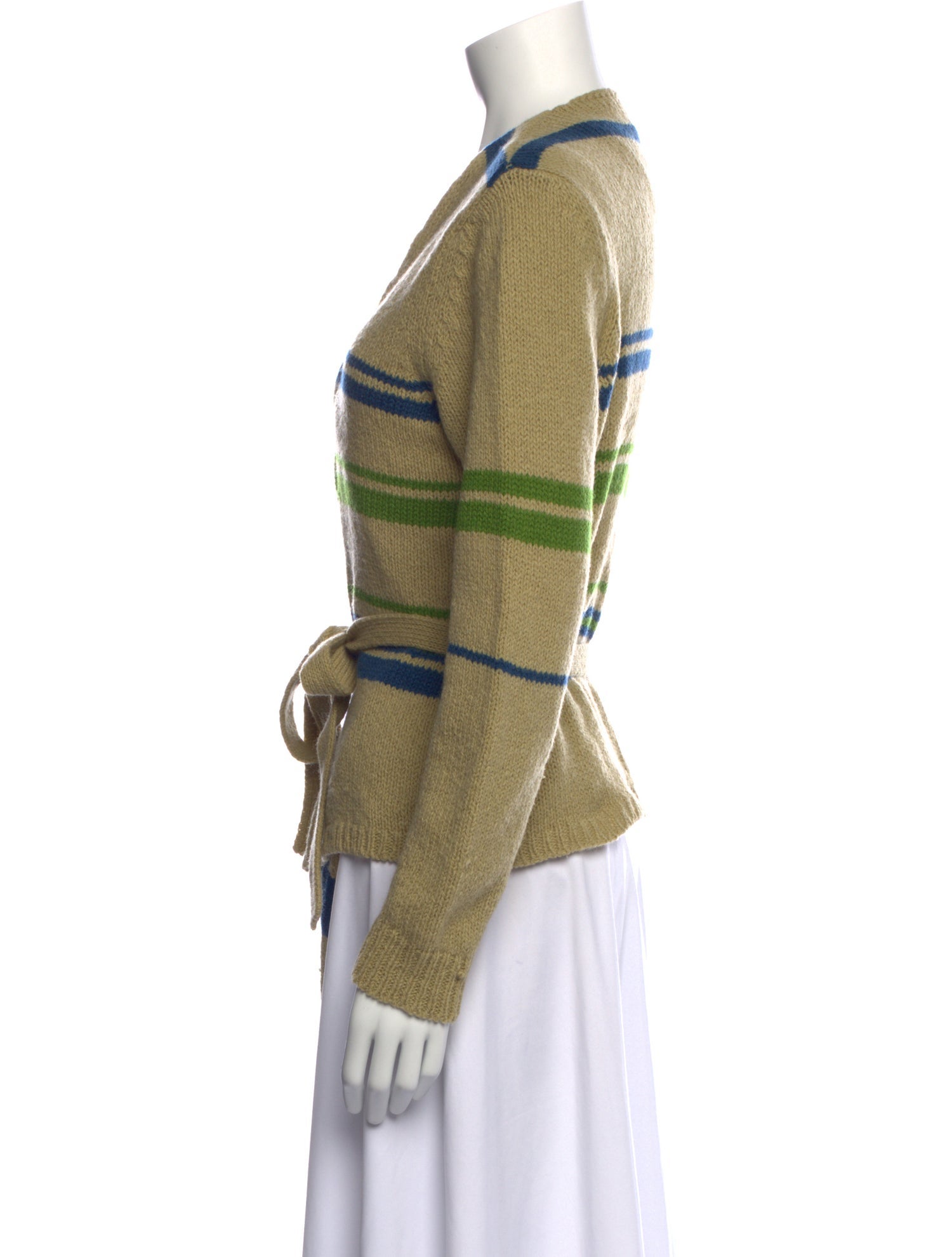 Dries Van Noten Wool Striped Sweater