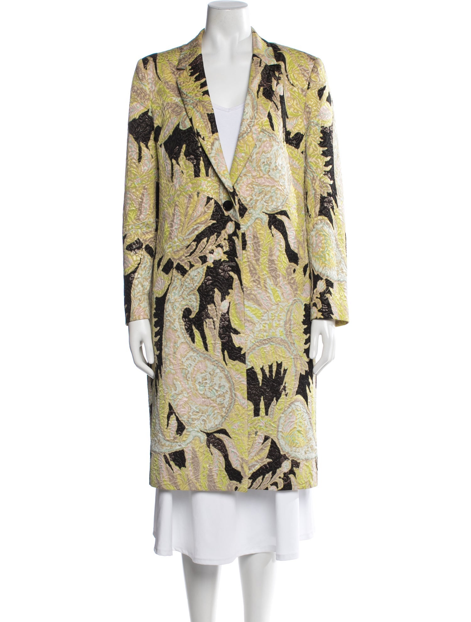 Dries Van Noten Paisley Print Coat