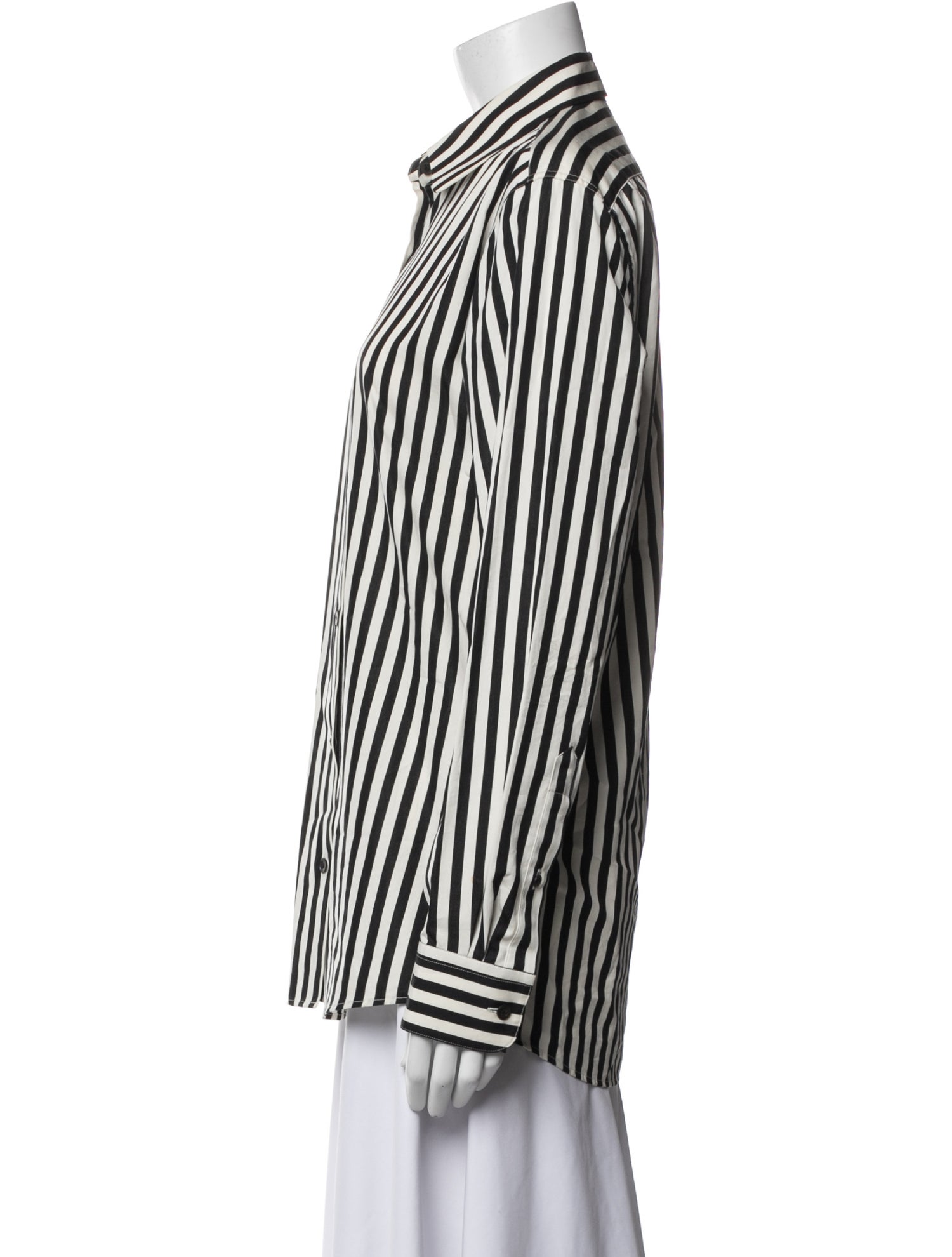 Issey Miyake Turtleneck Long Sleeve Top - White Tops, Clothing