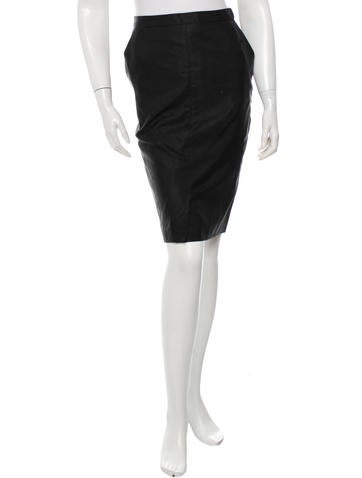 Dries Van Noten Knee-Length Pencil Skirt