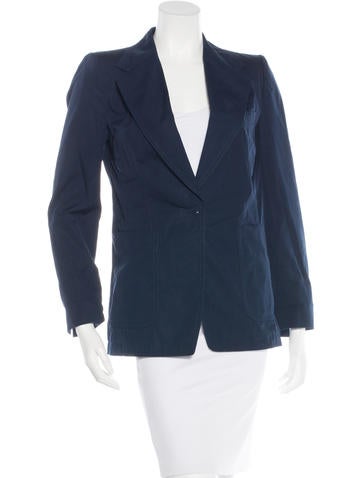 Dries Van Noten Notched-Lapel Fitted Blazer