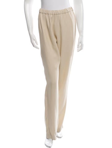 Dries Van Noten High-Waist Straight-Leg Pants