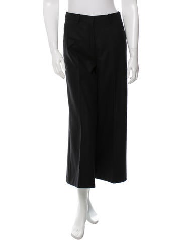 Dries Van Noten Wool Mid-Rise Culottes w/ Tags