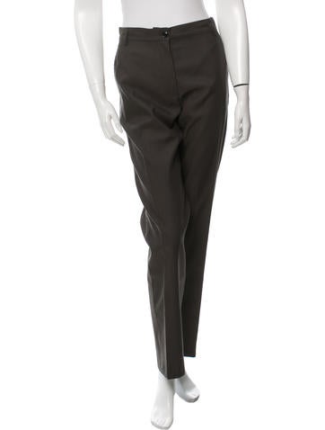 Dries Van Noten Wool-Blend Straight-Leg Pants w/ Tags