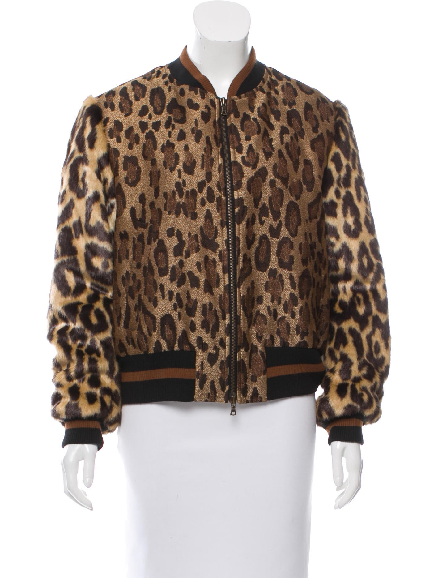 【DRIES VAN NOTEN】FAUX FUR BOMBER JACKET 046DBFFE-5F35-4779-BF40-