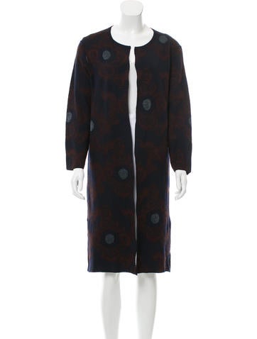 Dries Van Noten Long Pattern Cardigan