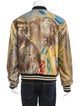 Dries Van Noten 2017 Tapestry Reversible Bomber Jacket