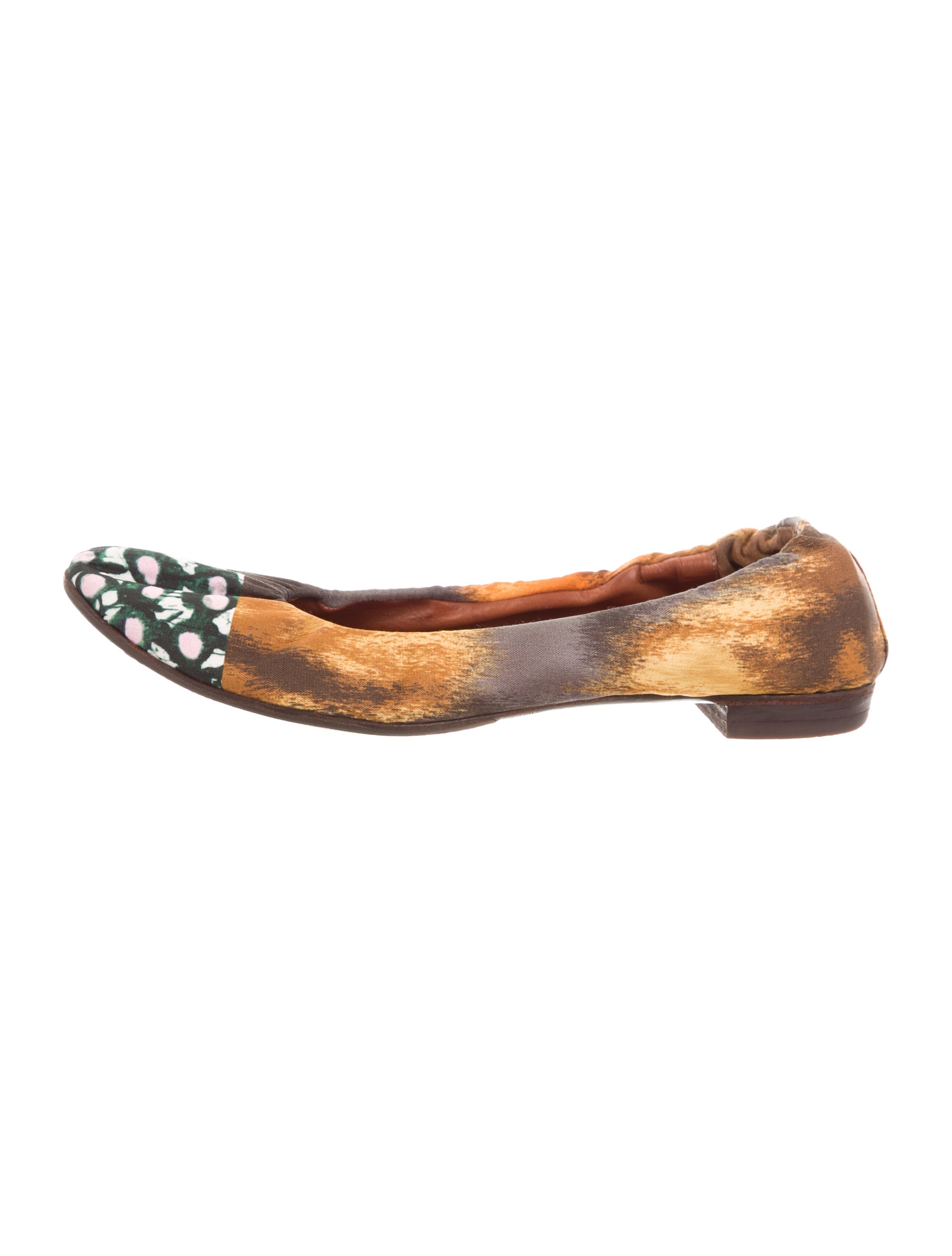 Dries Van Noten Satin Abstract Print Flats scarpe DRI48849 The Dries Van Noten Satin Abstract Print Flats scarpe DRI48849 The The DRI48849 9805a9