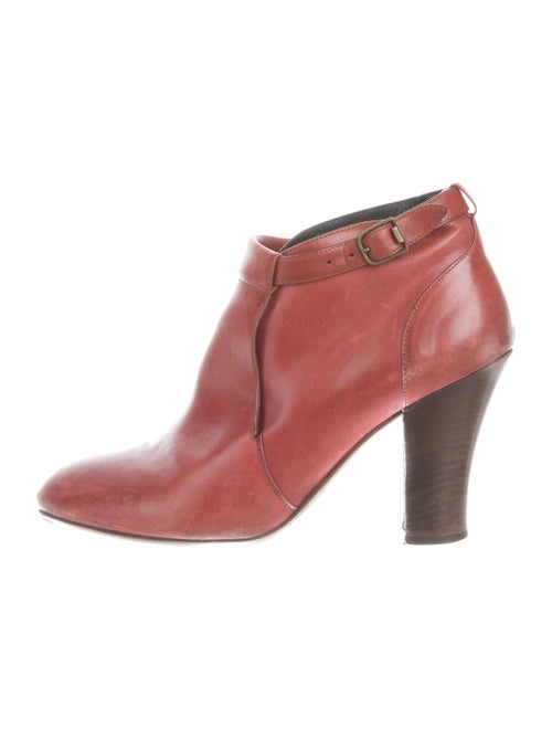 Dries Van Noten Leather Ankle Boots