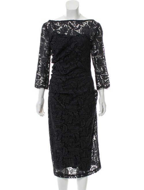 Dries Van Noten Lace Midi Dress