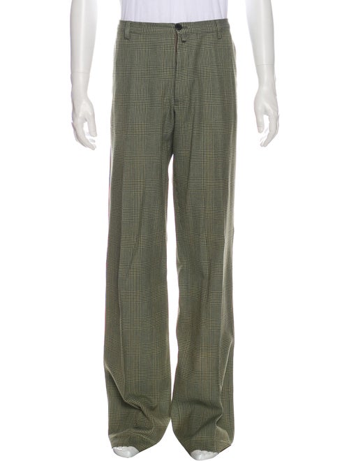 Dries Van Noten Tweed Pattern Pants