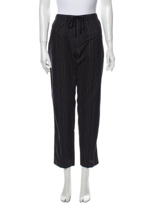 Dries Van Noten Striped Straight Leg Pants