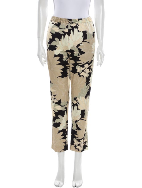 Dries Van Noten Printed Straight Leg Pants