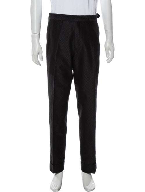 Dries Van Noten Printed Pants Black