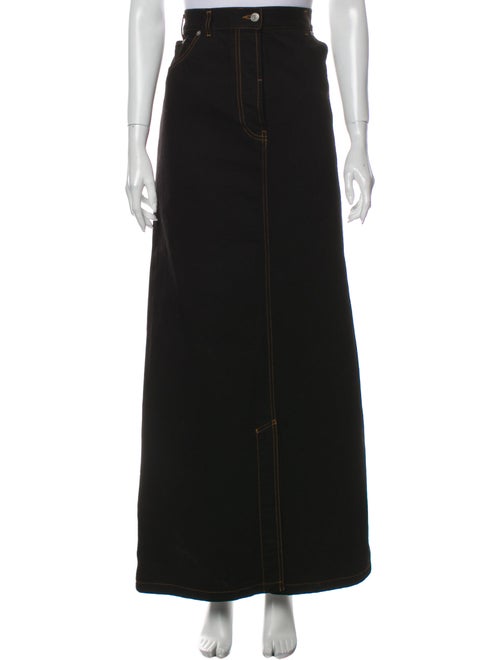 Dries Van Noten Long Skirt Black
