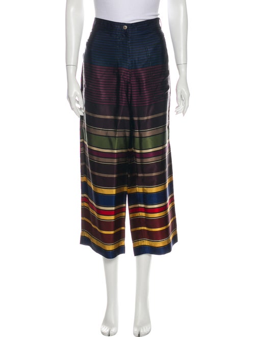 Dries Van Noten Striped Wide Leg Pants
