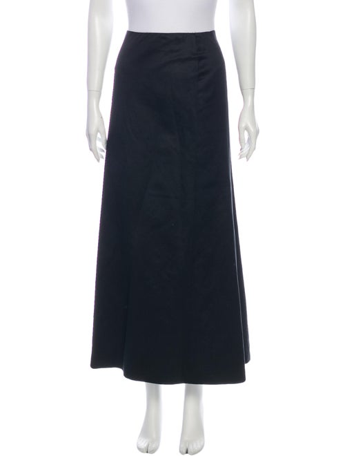 Dries Van Noten Long Skirt Blue