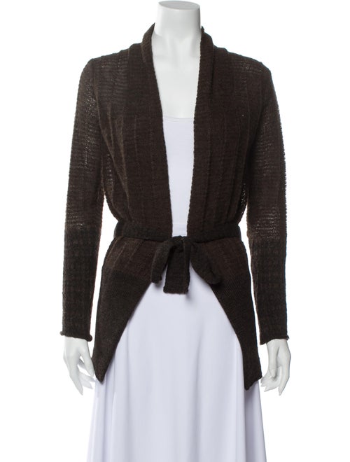 Dries Van Noten Vintage Alpaca Sweater Brown