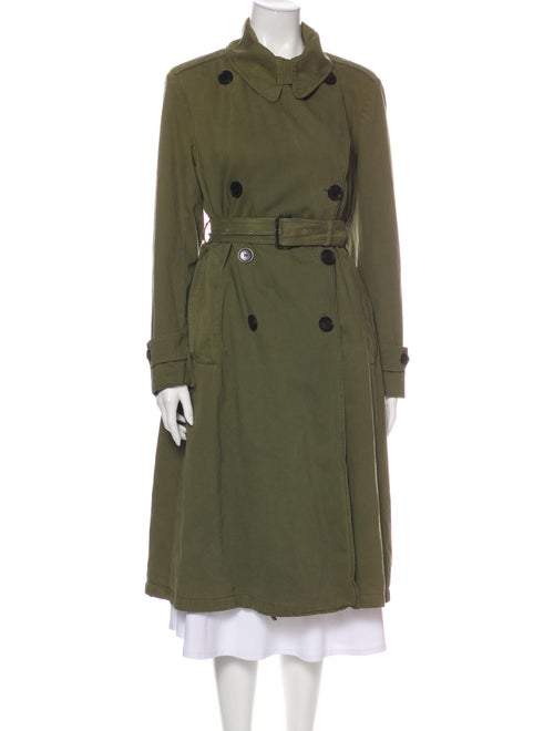 Dries Van Noten Trench Coat Green