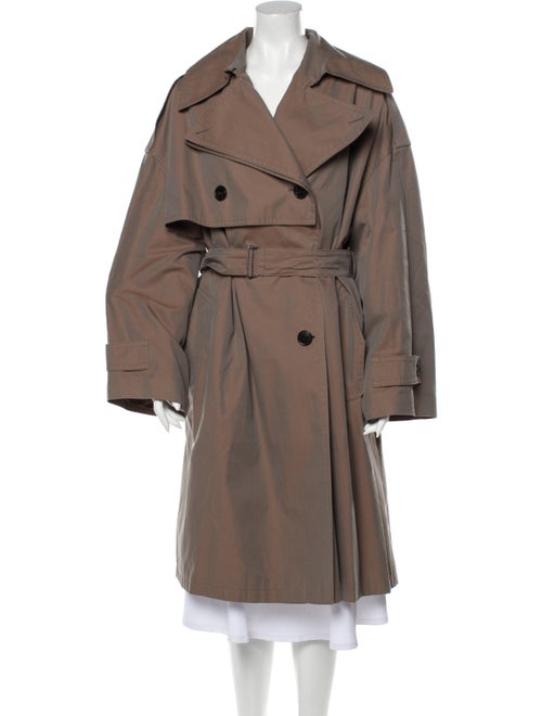 Dries Van Noten Trench Coat Brown