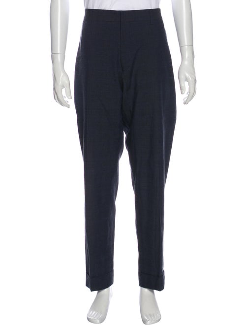 Dries Van Noten Dress Pants Blue