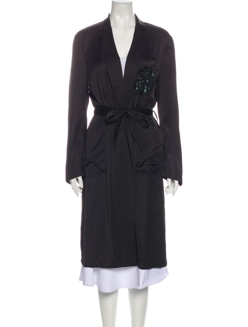 Dries Van Noten Coat Black