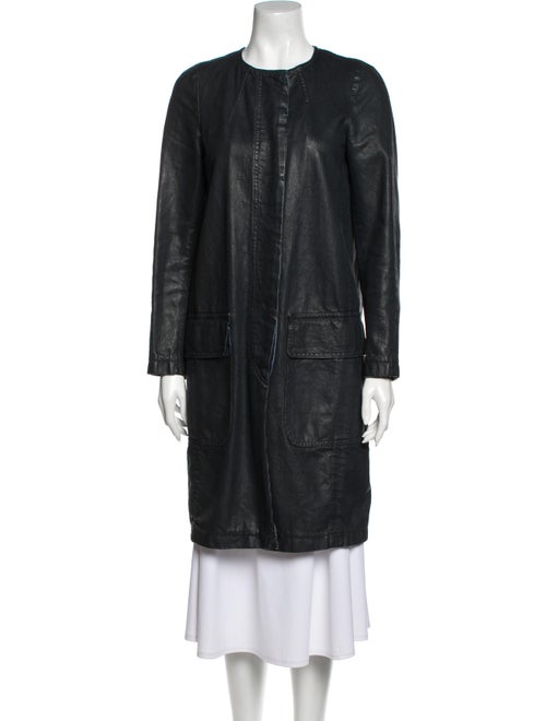 Dries Van Noten Coat Blue