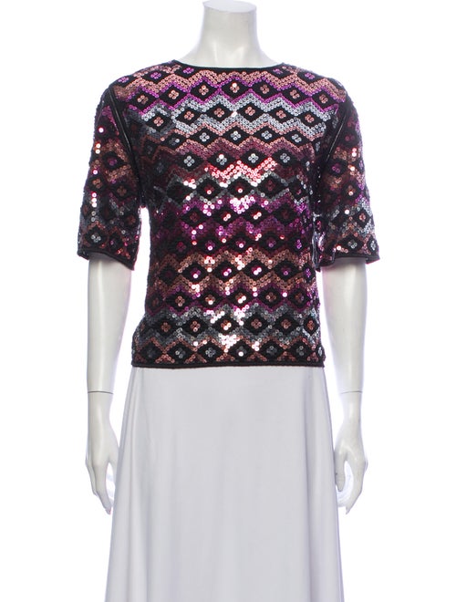 Dries Van Noten Silk Printed Top
