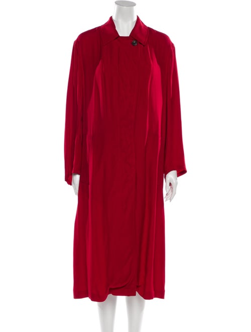 Dries Van Noten Coat Red