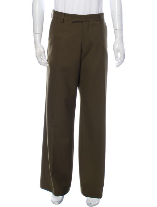 Dries Van Noten Dress Pants Green