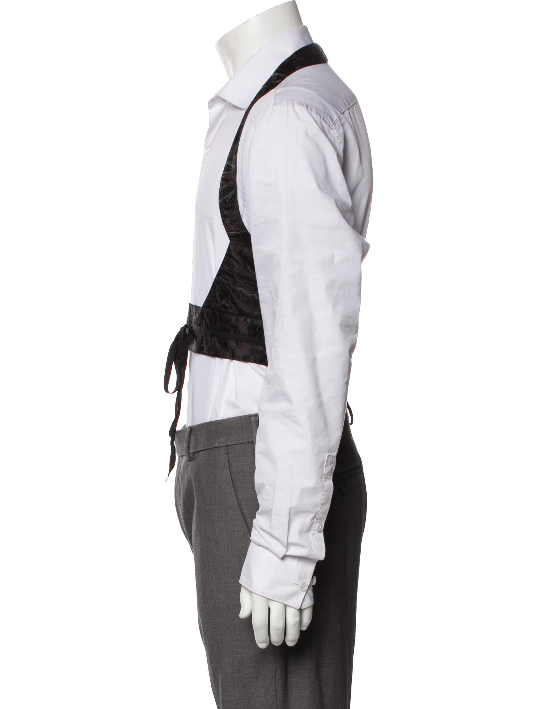 VIP【送料関税込】DRIES VAN NOTEN HANN COTTON VEST VIP【関税送料無料】希少 DRIES VAN NOTEN HANN COTTON VEST