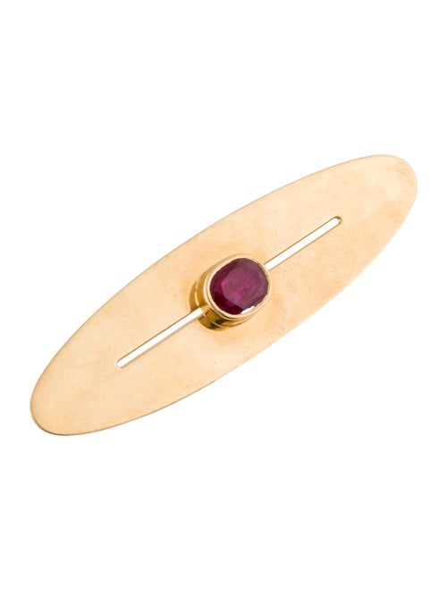 Dinh Van 18K 1.36ct Ruby Pin