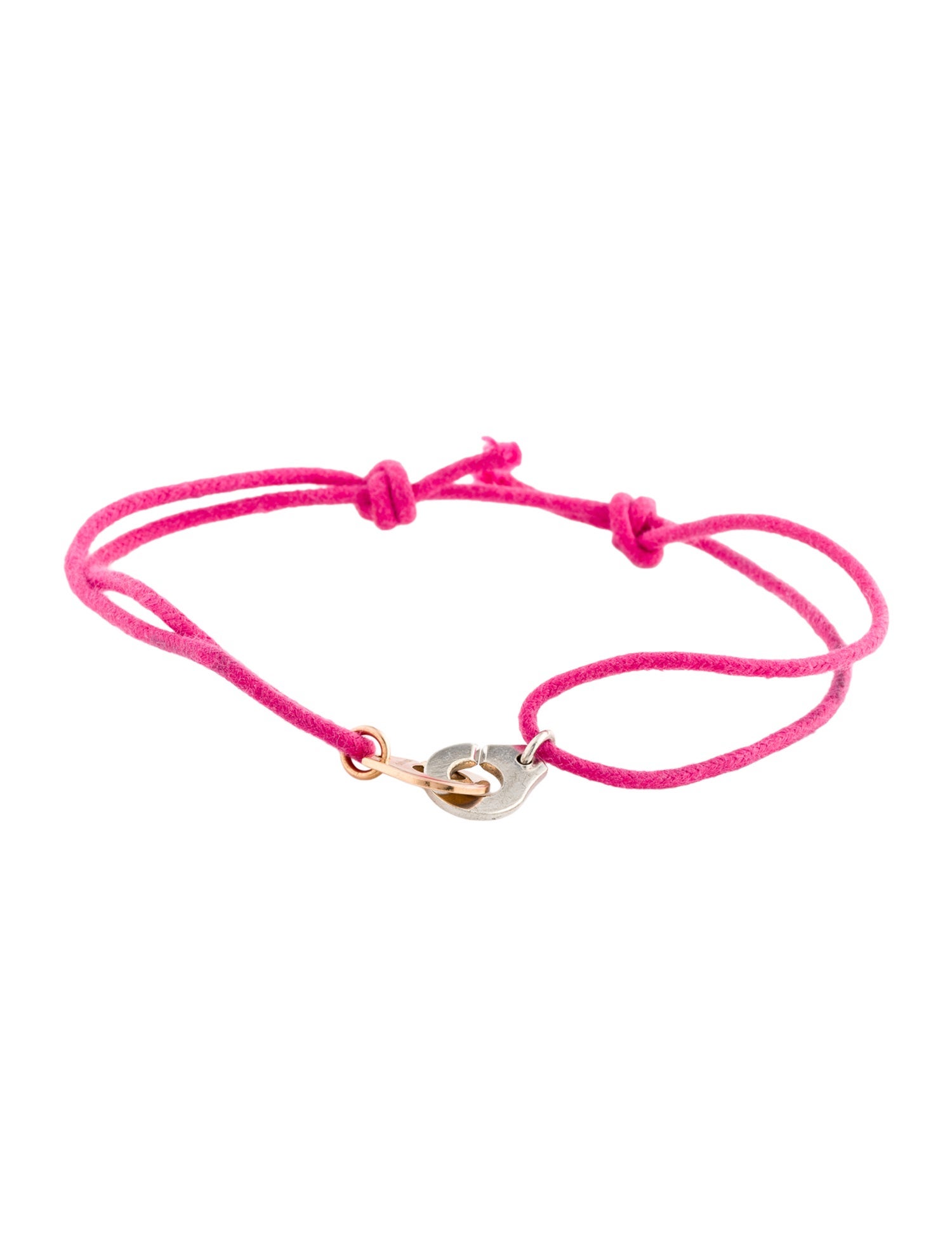 Dinh Van Two-Tone Menottes Cord Bracelet