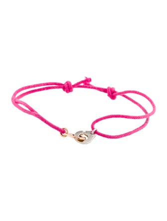 Dinh Van Two-Tone Menottes Cord Bracelet