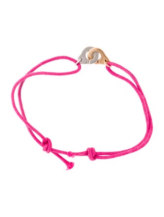 Dinh Van Two-Tone Menottes Cord Bracelet