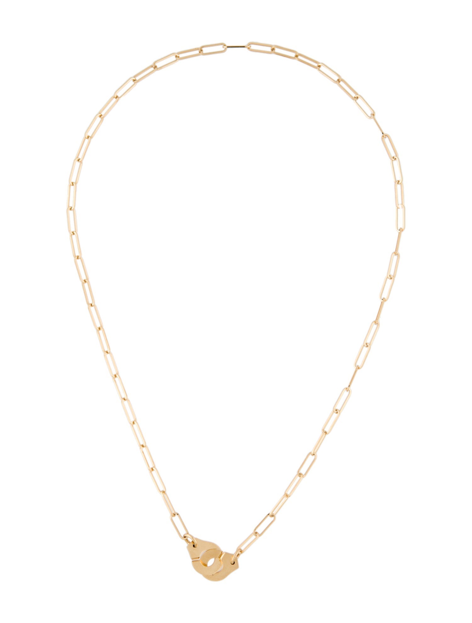 Dinh Van 18K Menottes R10 Necklace